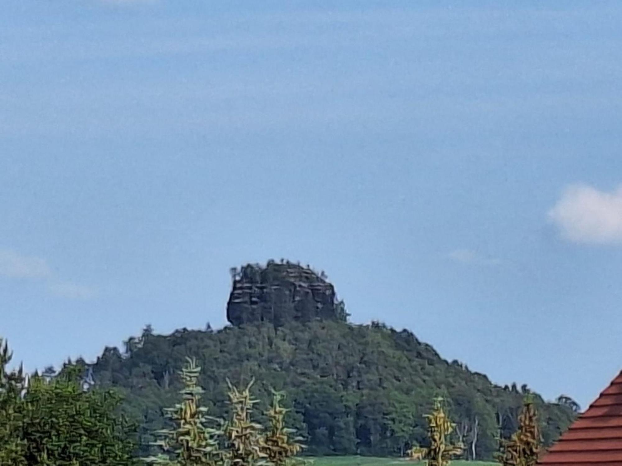 Blick Zum Zirkelstein Reinhardtsdorf-Schona